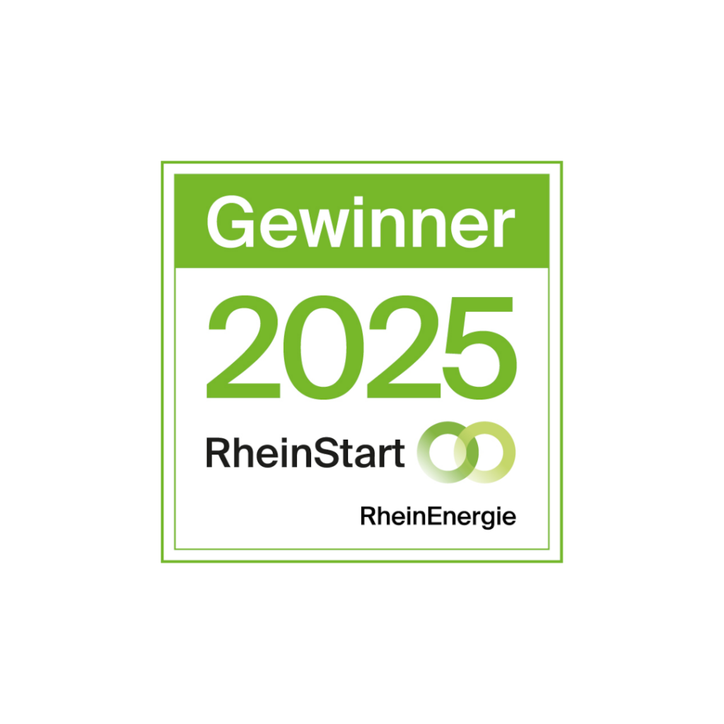 Logo Rheinstart, eine Initiative der RheinEnergie